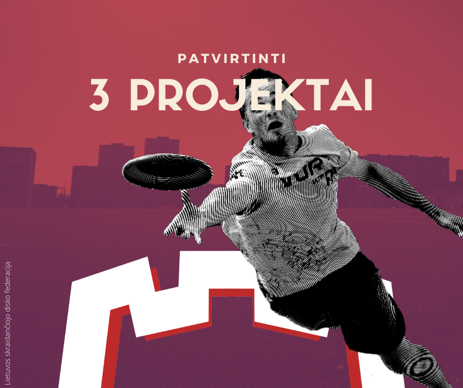 Patvirtinti 3 lėkščiasvydžio projektai veikloms Vilniuje